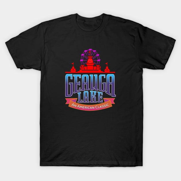 Geauga Lake Ferris Wheel T-Shirt by carcinojen